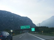 august,2008 aproape de Aosta,in drum spre marele Sant Bernard