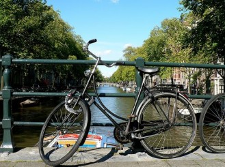Bicicleta clasica in AMsterdam