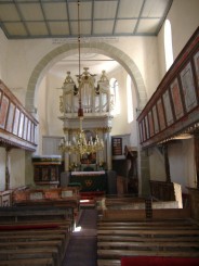 Biserica fortificata Viscri-interior