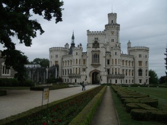 Castelul Hluboka-cel mai luxos castel din Cehia, ultima resedinta a lui Schwarzenberg (un tip care a avut cam jumatate din Cehia) 