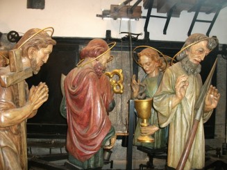 Praga-patru din cei doisprezece apostoli ai ceasului astronomic
