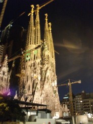 Barcelona by night-Sagrada Familia