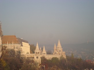 Budapesta vazută din vârfu dealului