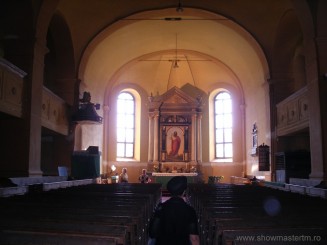 Interiorul Bisericii Evanghelice