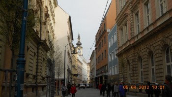 O plimbare matinala in Linz - Capitala culturala a Eurpei in 2009