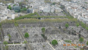 Cimitirul M vazut din Turnul Montparnasse