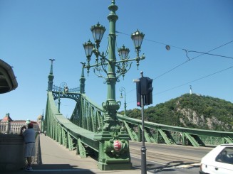 Budapesta-Podul Libertatii si Muntele Gellert