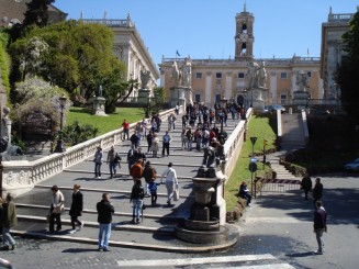 Roma - Piata Campidoglio - Palazzo Senatorio
