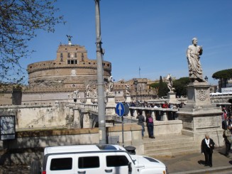 Roma - Mauzoleul lui Adrian - Castelul  San`t Angelo