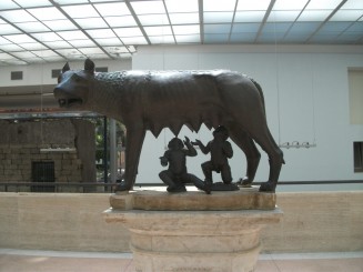 Roma-Museo Capitolini, Lupoaica(original)