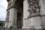 Arcul de Triumf (Arc de Triomphe) - panorama Paris