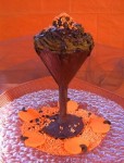 Chocolate glass with mascarpone mousse, Serendipity, New York