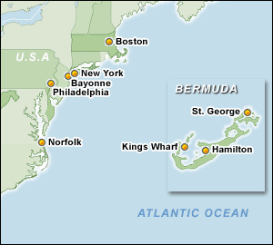 Harta Bermuda Croaziere