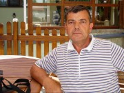 Eu pe terasa pensiunii GENTIANA din loc   Sibiel la domiciliu permanent                        