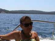 ...de la Okrug spre Trogir....
