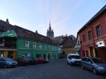 Cetatea vazuta pe timp de noapte - Sighisoara