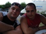 In curtea hotelului la o mancare traditionala romaneasca...