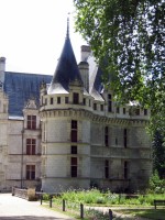 Castelul d`Azay-le-Rideau - Valea Loirei- Franta-iulie 2009