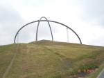In drum spre Obelisc Observatorium Herten Germania.