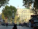 La Rambla - celebrul pietonal din Barcelona