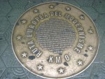 Piata Catalunya, Km 0 al Barcelonei