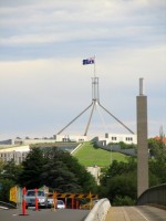 Canberra vazut de fiica mea in octombrie 2009