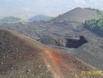 Prin cenuşa vulcanul (Etna)