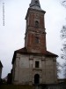 Turnul si actuala intrare in Biserica Reformata
