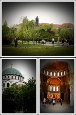 In drum spre Tara Sfanta,oprire Beograd catedrala Sf. Sava