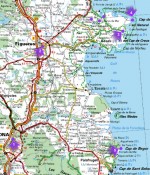 Inafara Barcelonei - spre nord - excursie cu masina inchiriata