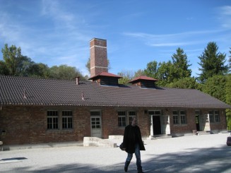 Germania, Lagarul nazist de la Dachau (cladirea unde se afla crematoriul si camera de gazare)