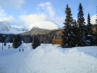 Munţii Tatra şi zăpezile de altădata
