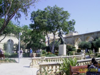 Upper Barraca Gardens - La Valletta (Malta)