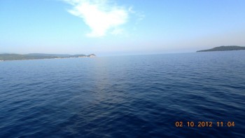 Croaziera pe Marea Egee - Intrecere cu delfinii