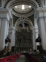 Zaragoza-Iglesia Nuestra Senora del Pilar, altar de alabastru