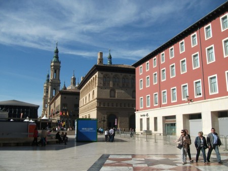 Zaragoza-Plaza de la Nuestra Senora del Pilar