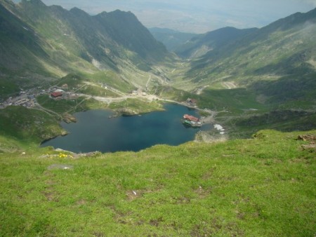 Balea Lac vazut de sus