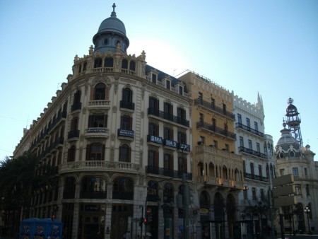Valencia Centrul Istoric-Plaza del Ayuntamiento