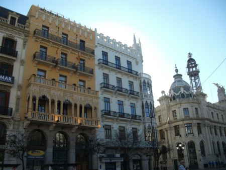 Valencia Centrul Istoric-Plaza del Ayuntamiento