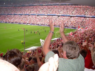Allianz Arena-visul oricarui pasionat de fotbal