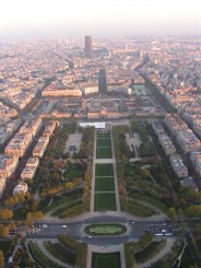 vue de la tour Eiffel