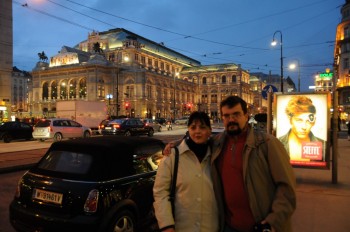 Promenada de seara prin centrul vechi al Vienei