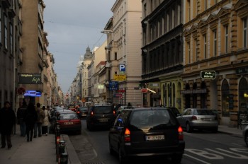Promenada de seara prin centrul vechi al Vienei