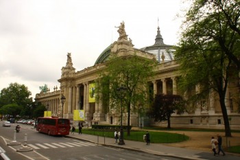 Grand Palais, una din multele constructii ridicate cu ocazia Expozitiei Universale din 1900