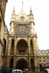 Intrarea in Saint Chapelle