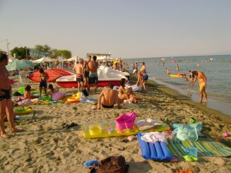 plaja in Paralia Katerini