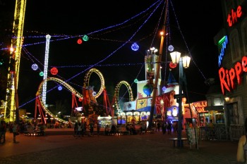 O noapte "furtunoasa" in Viena la Prater