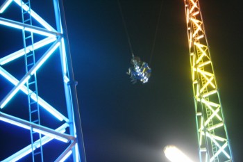 O noapte "furtunoasa" in Viena la Prater