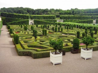 gradinile Villandry-valea Loire-ei