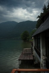 Bohinj Slovenia - cafeneaua izolata de pe malul lacului. Super ieftina!